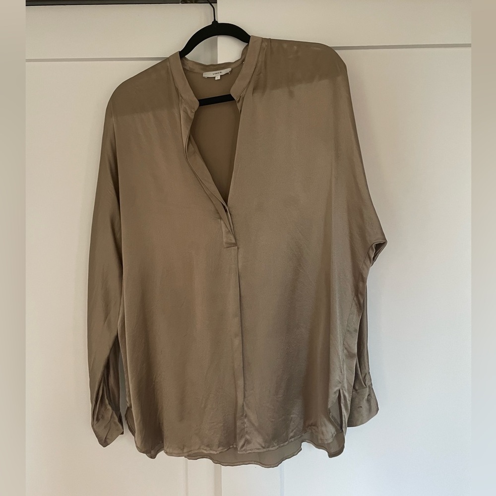 Vince Silk Blouse